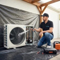 Respiclim nettoie également votre groupe extérieur (ou unité extérieure) en profondeur, sur Vias, Portiragnes, Cers, Murviel-les-Béziers, Florensac