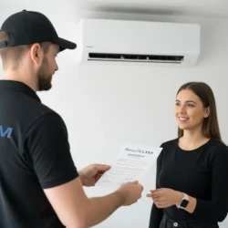 Certificat de nettoyage conforme de climatisation dans l'Hérault (Lézignan, Roujan, Gabian) délivré par RespiCLIM
